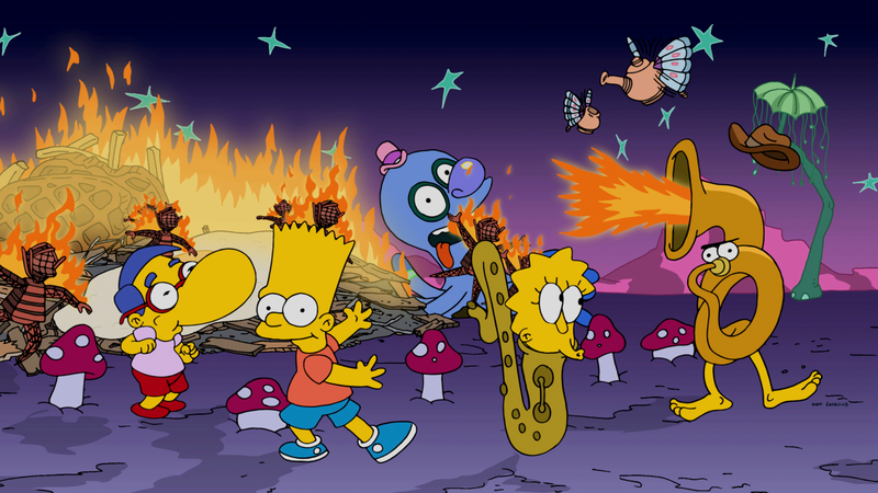Illustration for article titled The Simpsons: “Blazed And Confused”